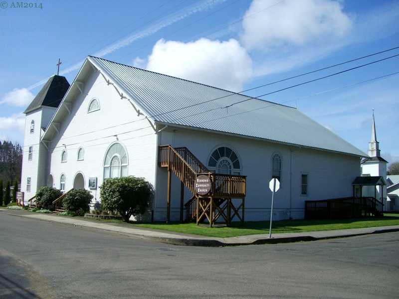 The Community Church in Vernonia, Oregon.